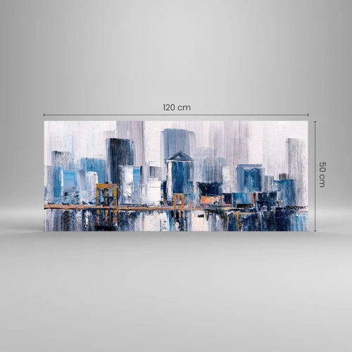 Billede på glas - Indtryk fra New York - 120x50 cm