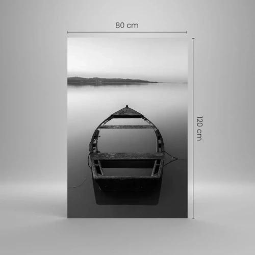 Billede på glas - Længsel og melankoli - 80x120 cm