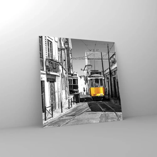 Billede på glas - Lissabons ånd - 40x40 cm