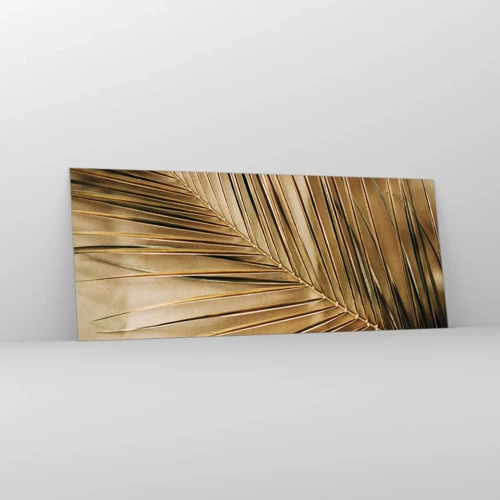 Billede på glas - Naturlig kolonnade - 100x40 cm