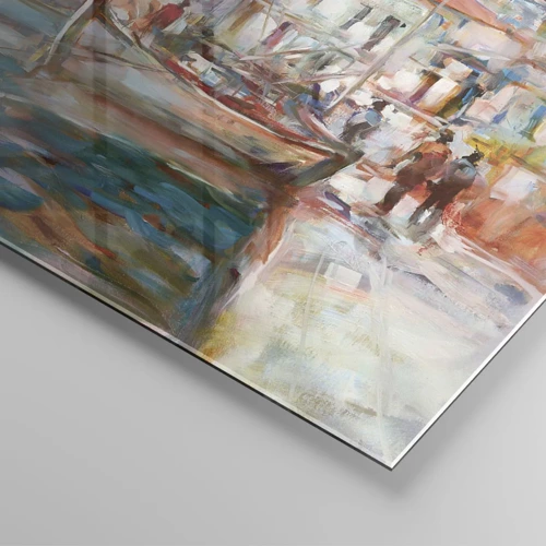 Billede på glas - Pastelfarvede helligdage - 120x50 cm