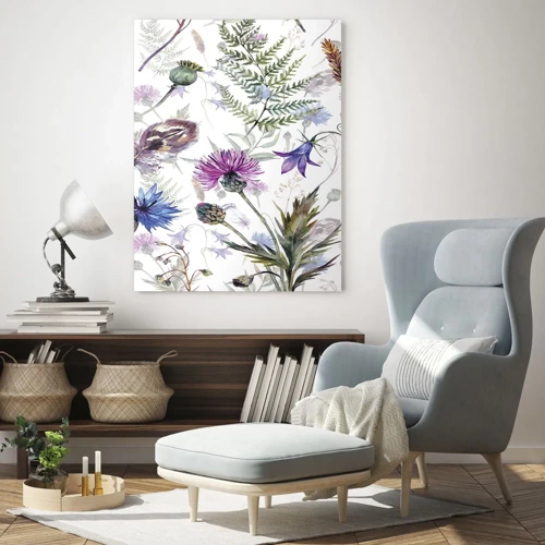 Billede på glas - Polsk herbarium - 50x70 cm