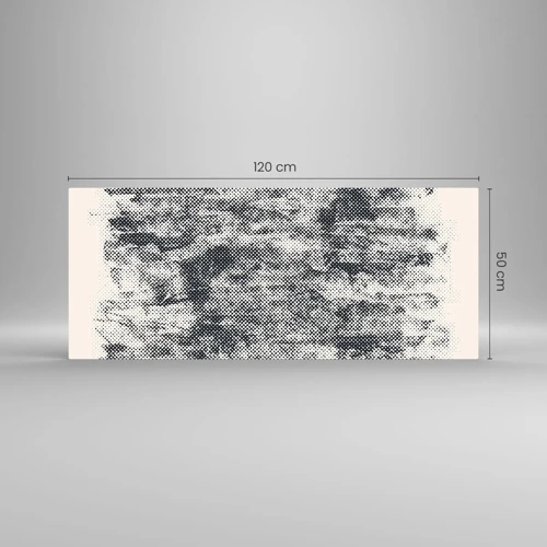 Billede på glas - Tågeagtig sammensætning - 120x50 cm