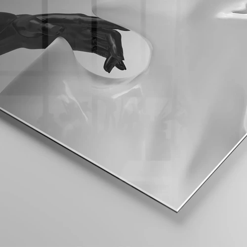 Billede på glas - Tiltrækning - begær - 30x30 cm