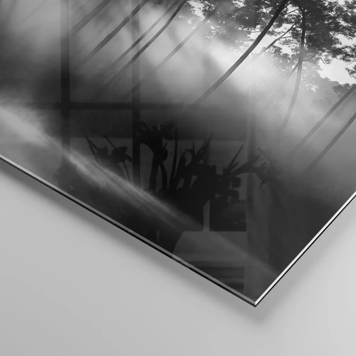 Billede på glas - Ustoppelig sol - 60x60 cm