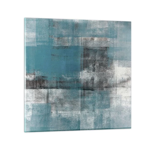 Billede på glas - Vand og luft - 70x70 cm