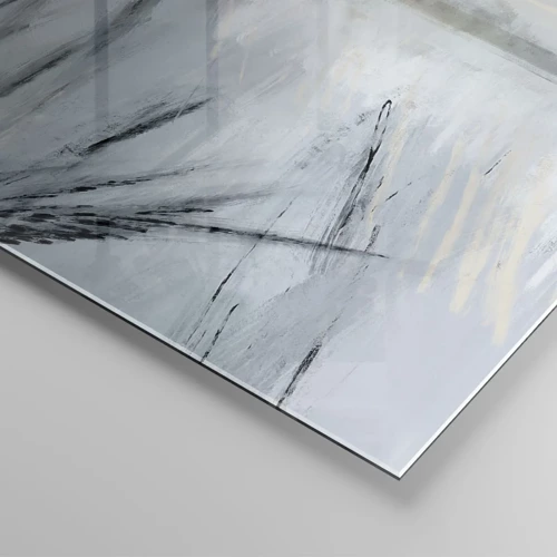 Billede på glas - Vintermarker - 120x50 cm
