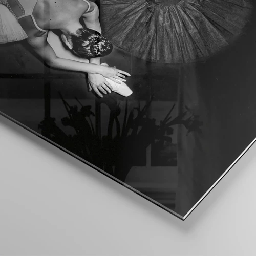 Billede på glas - Yin og yang - den perfekte balance - 50x50 cm