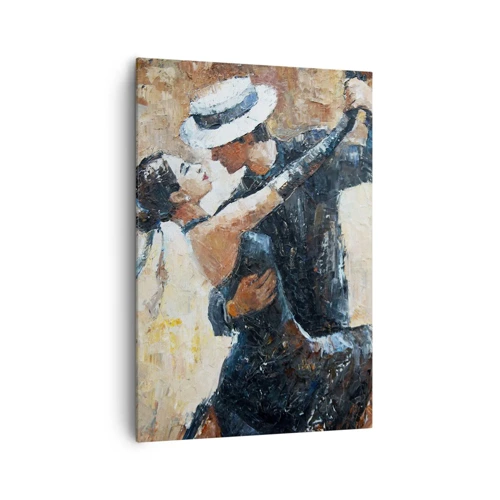Lærredstryk - Billede på lærred - A la Rudolf Valentino - 70x100 cm