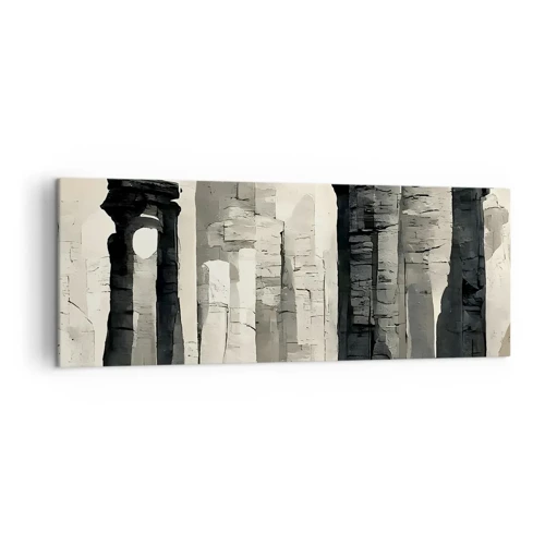 Lærredstryk - Billede på lærred - Antikkens majestæt - 140x50 cm