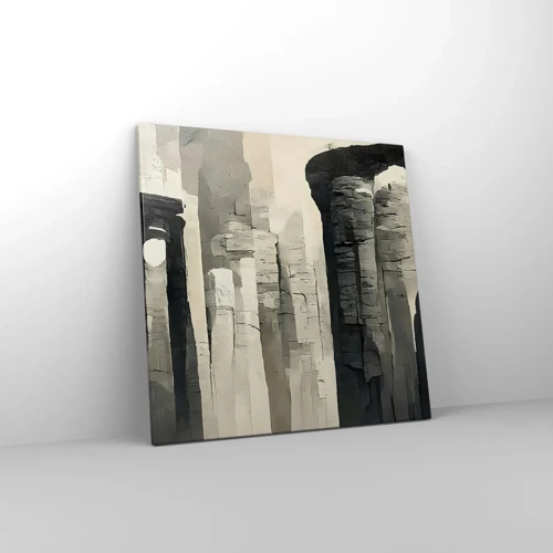Lærredstryk - Billede på lærred - Antikkens majestæt - 60x60 cm