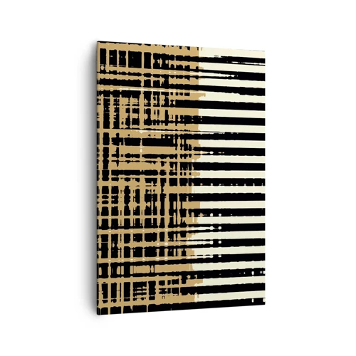 Lærredstryk - Billede på lærred - Arkitektonisk abstraktion - 70x100 cm