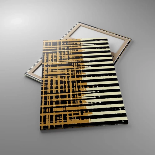 Lærredstryk - Billede på lærred - Arkitektonisk abstraktion - 80x120 cm