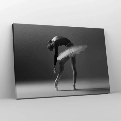 Lærredstryk - Billede på lærred - Bella balerina - 70x50 cm