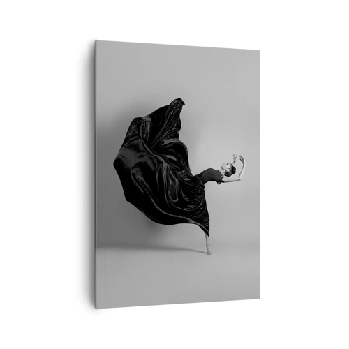 Lærredstryk - Billede på lærred - Bevinget af musik - 70x100 cm