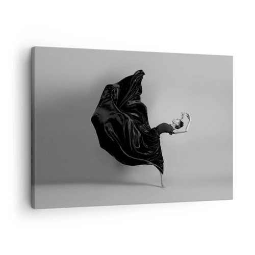 Lærredstryk - Billede på lærred - Bevinget af musik - 70x50 cm