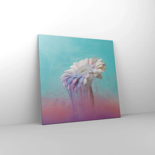 Lærredstryk - Billede på lærred - Blomster efter døden - 70x70 cm