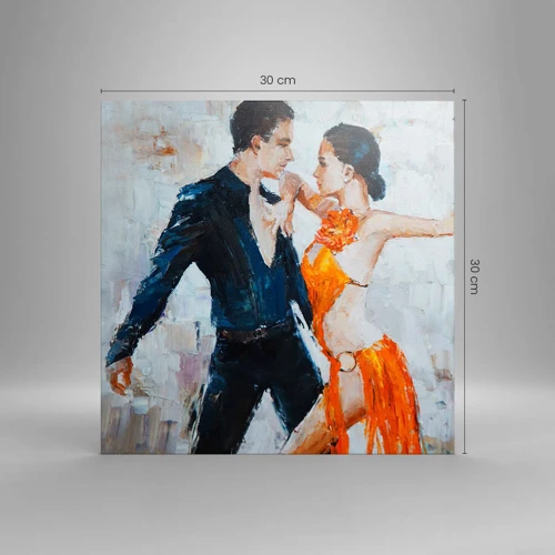 Lærredstryk - Billede på lærred - Dirty dancing - 30x30 cm