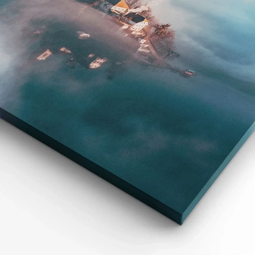 Lærredstryk - Billede på lærred - Drømmeøen - 50x70 cm