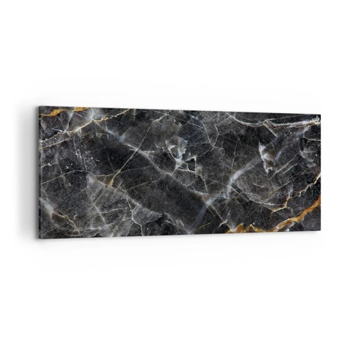 Lærredstryk - Billede på lærred - En stens indre liv - 120x50 cm