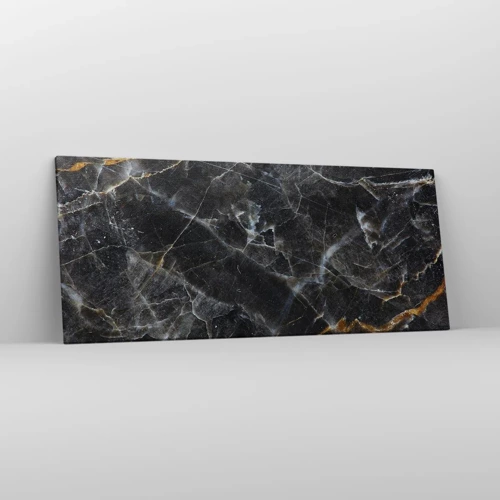 Lærredstryk - Billede på lærred - En stens indre liv - 120x50 cm