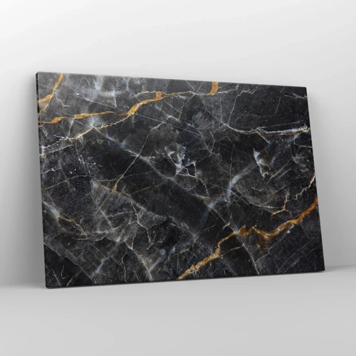 Lærredstryk - Billede på lærred - En stens indre liv - 120x80 cm