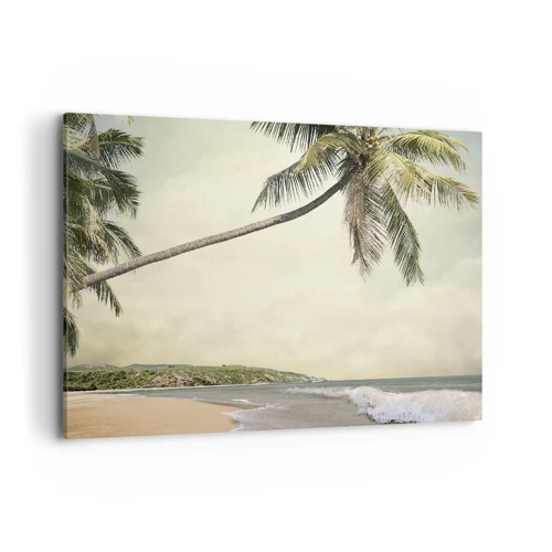 Lærredstryk - Billede på lærred - En tropisk drøm - 100x70 cm