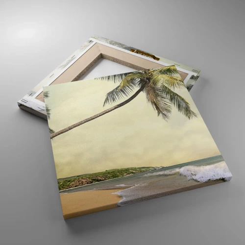 Lærredstryk - Billede på lærred - En tropisk drøm - 30x30 cm