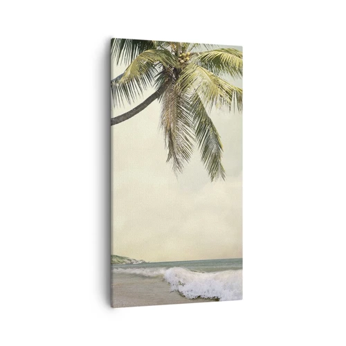 Lærredstryk - Billede på lærred - En tropisk drøm - 55x100 cm