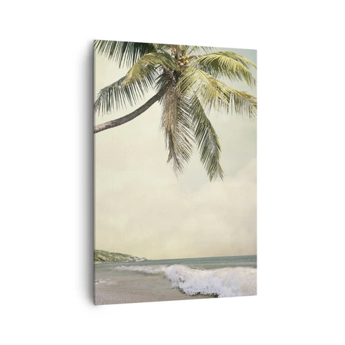 Lærredstryk - Billede på lærred - En tropisk drøm - 70x100 cm
