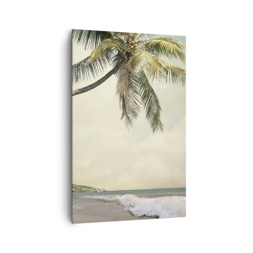 Lærredstryk - Billede på lærred - En tropisk drøm - 80x120 cm