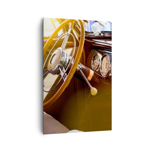 Lærredstryk - Billede på lærred - Et pust af luksus fra fortiden - 80x120 cm