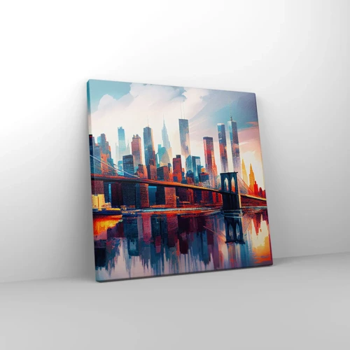 Lærredstryk - Billede på lærred - Fænomenale New York - 30x30 cm