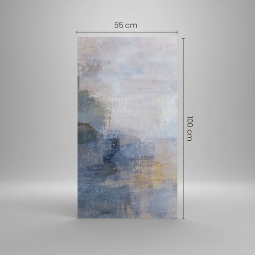 Lærredstryk - Billede på lærred - Farvetoner og akkorder - 55x100 cm