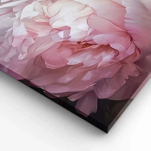 Lærredstryk - Billede på lærred - Fastlåst i blomstring - 65x120 cm