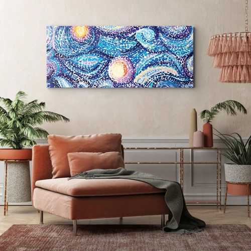 Lærredstryk - Billede på lærred - Fra et maleri af van Gogh - 100x40 cm