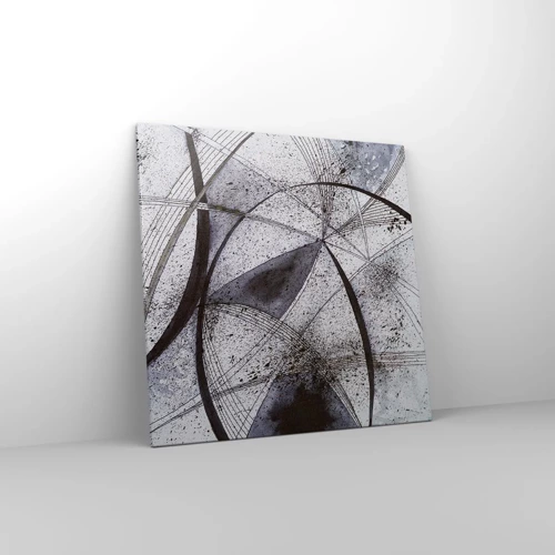 Lærredstryk - Billede på lærred - Futuristisk fantasi - 70x70 cm