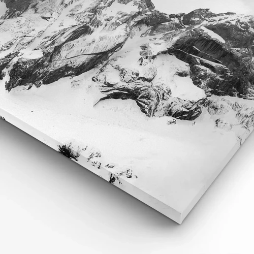 Lærredstryk - Billede på lærred - Granit truende højderyg - 50x50 cm