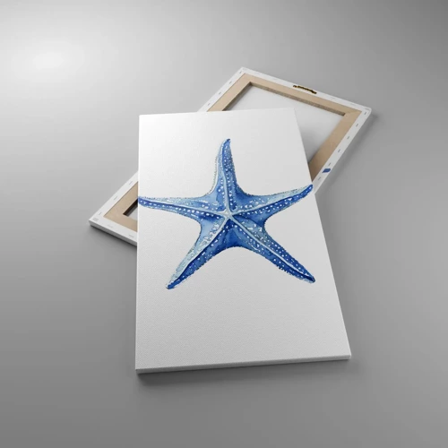 Lærredstryk - Billede på lærred - Havets stjerne - 45x80 cm