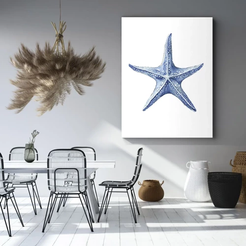 Lærredstryk - Billede på lærred - Havets stjerne - 50x70 cm