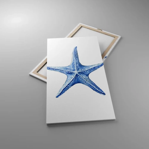 Lærredstryk - Billede på lærred - Havets stjerne - 65x120 cm