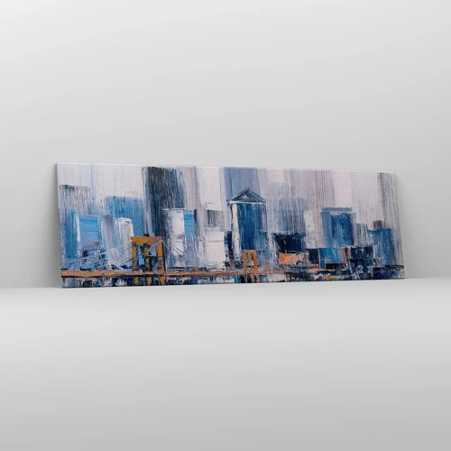 Lærredstryk - Billede på lærred - Indtryk fra New York - 160x50 cm