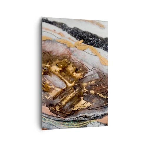 Lærredstryk - Billede på lærred - Jord element - 80x120 cm
