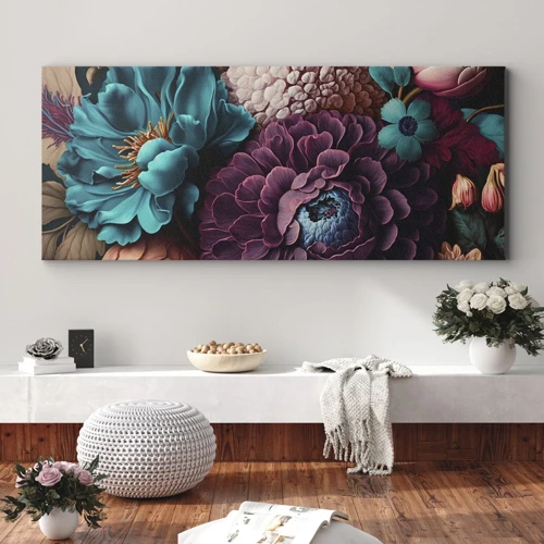 Lærredstryk - Billede på lærred - Natur i overflod - 100x40 cm