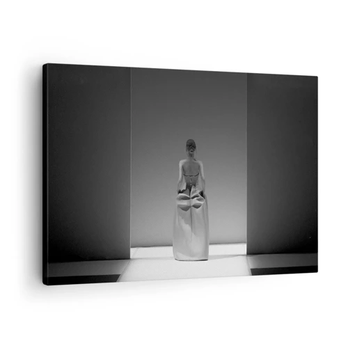 Lærredstryk - Billede på lærred - Raffineret enkelhed - 70x50 cm