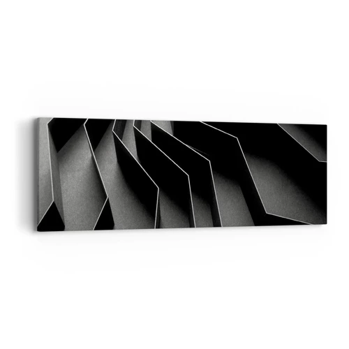 Lærredstryk - Billede på lærred - Rumlig orden - 90x30 cm