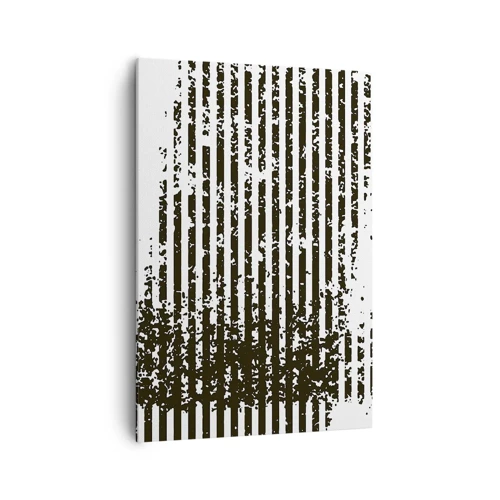 Lærredstryk - Billede på lærred - Rytme og støj - 70x100 cm