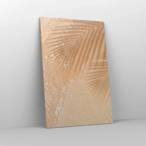 Lærredstryk - Billede på lærred - Skyggen af en varm sommer - 80x120 cm