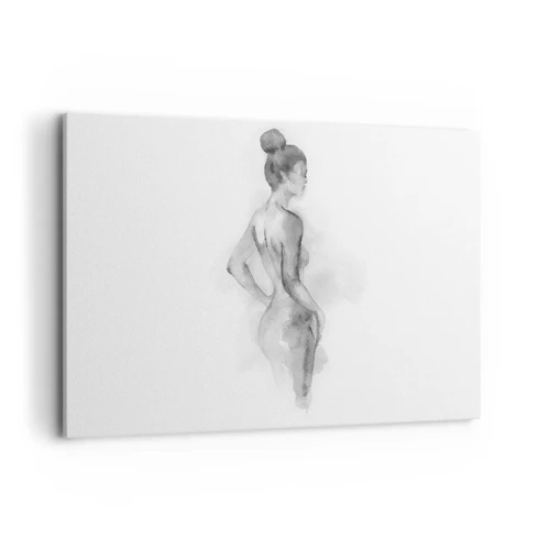 Lærredstryk - Billede på lærred - Smukt som et maleri - 120x80 cm