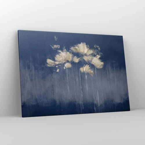 Lærredstryk - Billede på lærred - Som kronblade i vinden - 100x70 cm